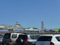 Achterbahn am Santa Monica Pier
