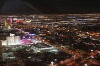 Blick über das Lichtermeer Las Vegas