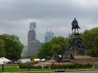 Blick auf Philadelphia