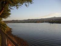 Colorado River direkt hinter unserem Hotel