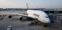 Flug mit dem A380 nach San Francisco