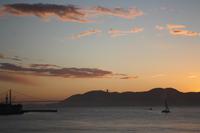 Golden Gate Bridge im Sonnenuntergang