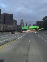 Los Angeles - Fahrt zur Skybar 
