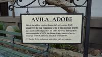 Los Angeles Olivera Street -das älteste existierende Gebäude