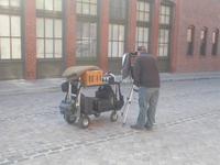 Mini-Filmteam in Los Angeles