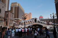 Nachgebaute Rialtobrücke, Hotel The Venetian