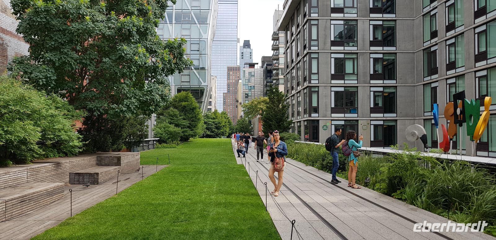 New York - Spaziergang im Highline Park