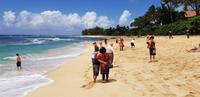 Oahu Rundfahrt - Sunset Beach 