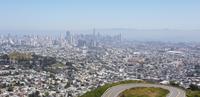 Stadtrundfahrt durch San Francisco - Twin Peaks
