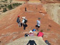 Wandern im Gebiet der Needles