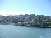 Wir verlassen Sausolito auf dem Wasserweg