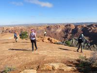 am Upheaval Canyon
