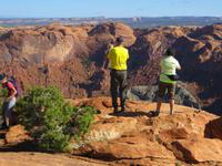 am Upheaval Canyon