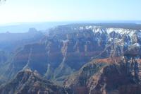 sogar etwas Schnee liegt noch!