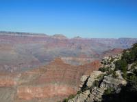 verschiedene Gesteinsfarben Grand Canyon