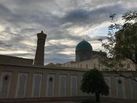 Blick aus dem Hof des Hotels Zargoran