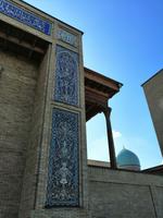 Ornamente und Verzierungen an Eingang der Barak-Khan-Medresse 