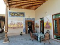 unser Domizil in Chiwa: Hotel Malika Kheivak