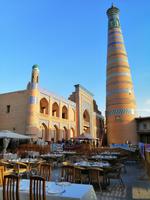 orientalisches Restaurant Zerafshan in Chiwa