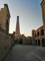 Chiwa: Innenstadt vom Sonnenaufgang