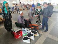 auf dem Basar in Samarkand