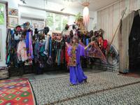 Modeschau im Atelier von Valentina Romanenko in Samarkand