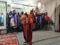 Modeschau im Atelier von Valentina Romanenko in Samarkand