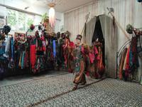 Modeschau im Atelier von Valentina Romanenko in Samarkand