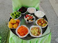 usbekisches Mittagessen in Samarkand