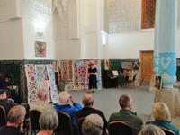 Konzert klassischer Musik in der Ulug´bek-Medrese auf dem Registan in Samarkand