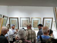 In der Kunstwerkstatt von Davron Toshev in Buchara