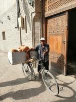Brothändler in der Altstadt von Buchara