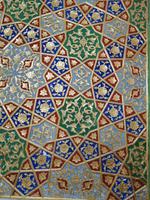 Verzierungen im Bobi-Islom-Darvozasi-Komplex in Buchara