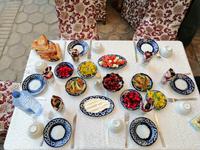 Abendessen bei der Familie Rustam in Buchara