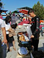 traditionelle Teigtaschen: Samsa, Basar Chor-Su, Taschkent