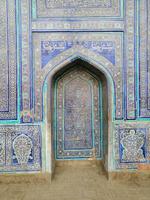 Fassaden-Ornamente und Kafel-Mosaik, Sommerpalast, Ark-Zitadele, Chiwa