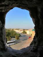 Blick aus der Altstadt von der Stadtmauer, Chiwa
