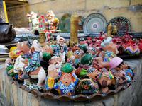 Ark-Zitadelle, Souvenir-Stand, Buchara