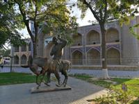 Rund um Labi Hauz, Hodscha Nasreddin, Buchara