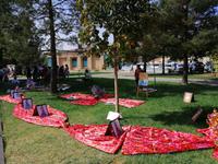 Tag des Handwerks im Abdurahman Jami Park, Samarkand