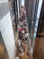 alle wollen reisen! Flughafen in Berlin