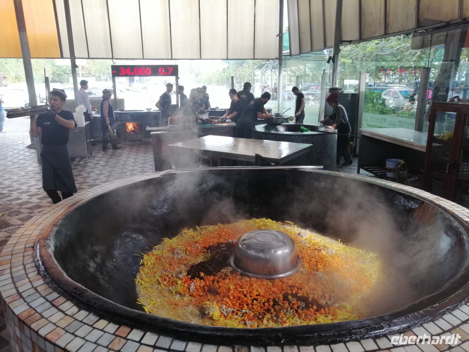 großer Kessel: Plow-Vorbereitung, Taschkent