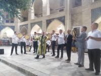 traditioneller Folkloreabend in der Nodir-Devon-Begi Medrese
