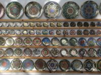 handgehämmerter Messing Wandteller: Palast Sitorai-Mokhi-Khosa, Buchara