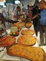 Leckeres Abendessen in Samarkand