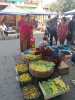 das Treiben auf dem Siyob-Basar in Samarkand