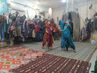 Modenschau im Atelier von Valentina Romamenko, Samarkand