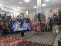 Modenschau im Atelier von Valentina Romamenko, Samarkand