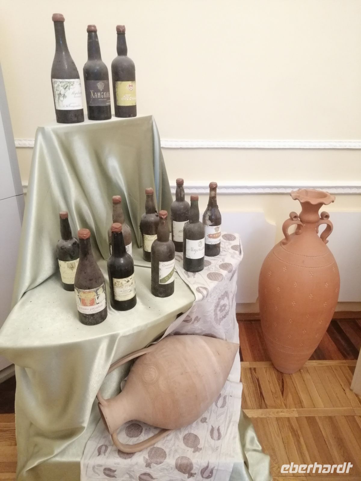 Ausstellungsexponat im Filatov-Museum, Chovrenko-Weinfabrik in Samarkand