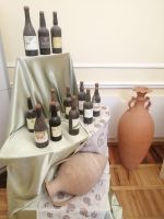 Ausstellungsexponat im Filatov-Museum, Chovrenko-Weinfabrik in Samarkand